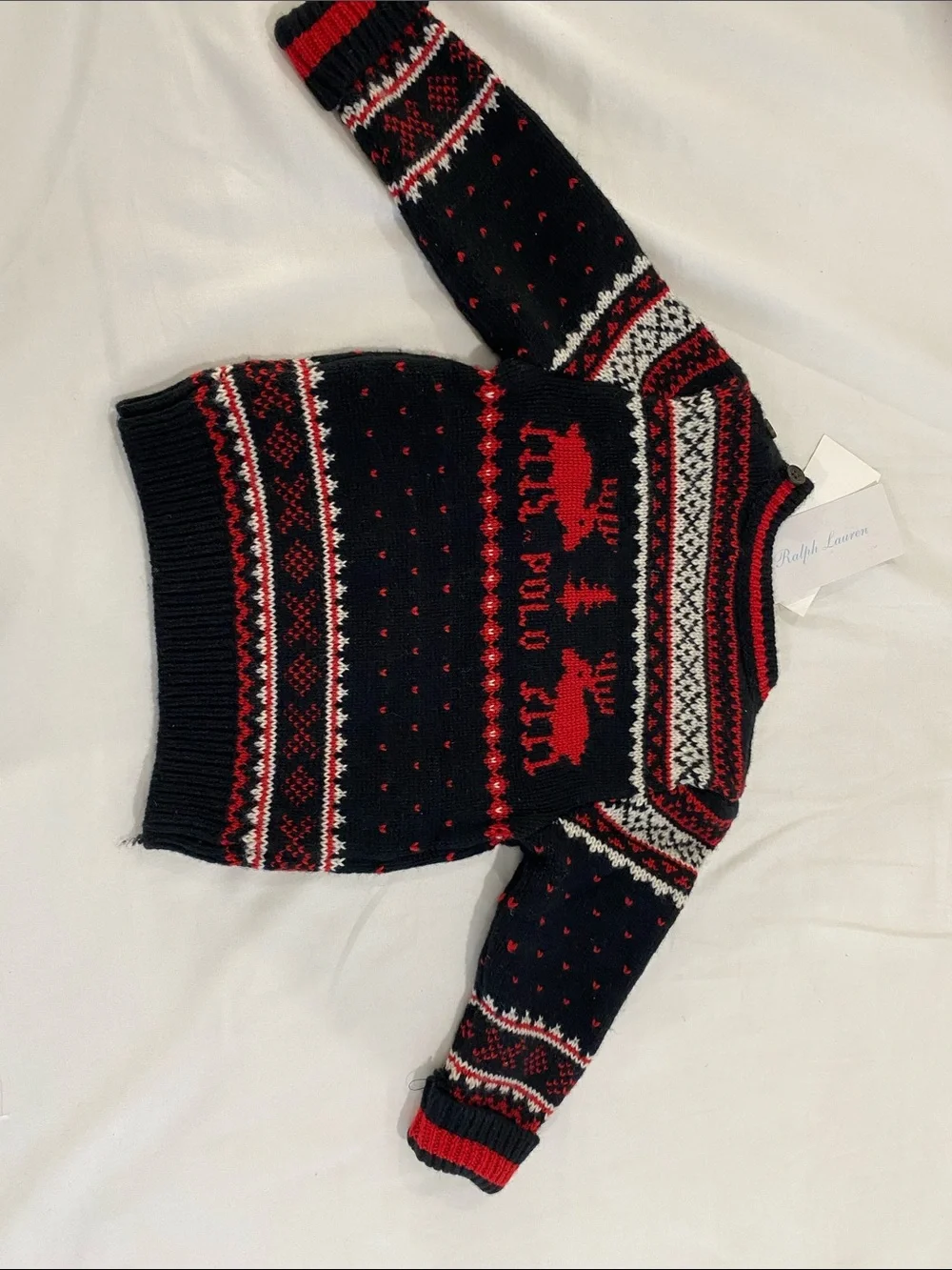 Ralph Lauren Infant Fair Isle Holiday Sweater